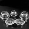 Anti-blocking Round Drainage Plumbing Fitting Rain Pipe Cap Balcony Drainage Cover Roof Floor Drain