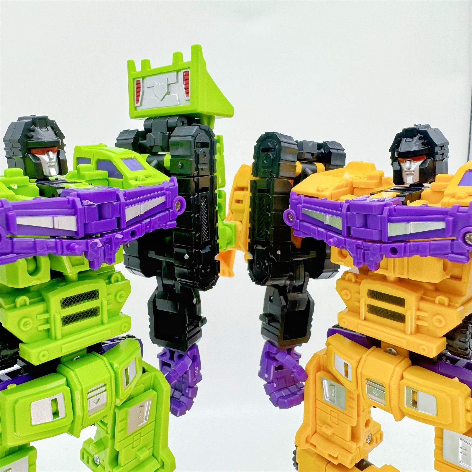 

6 в 1 мини-опустошитель, модель трансформации, мини-разрушитель, 21 см, экшн-фигурка, робот, пластиковые игрушки, лучший подарок для детей, новинка