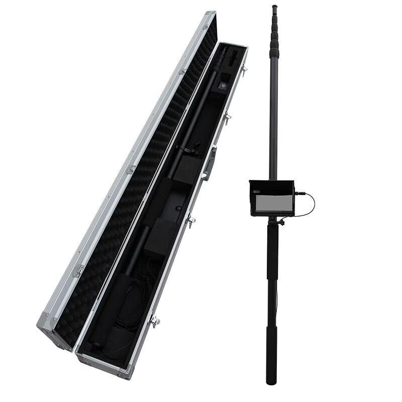 Zhongkedun Handheld Telescopic Infrared Life Detector and Vehicle Inspection Mirror CN Plug (adapter Included)