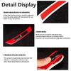 WHPZ2 Car Wheel Eyebrows Protector Anti-collision Reflective Stickers For BMW M Performance E36 E46 E60 E90 E91 E92 E93 F30 F20