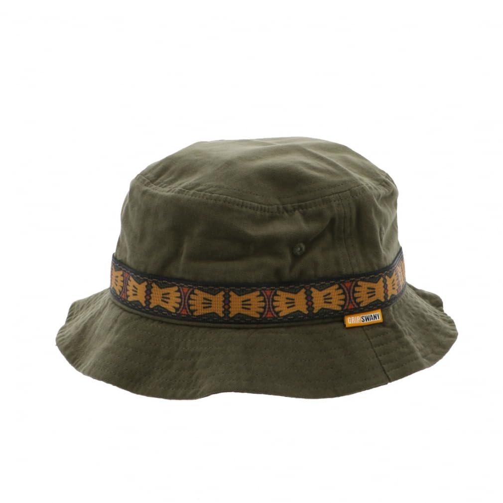 Gripswany GS TYROLEAN HAT Trekking Medium GSA-104 Hat, Olive,