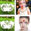 Mehrere Muster Gesichtsmalerei Schablonen Wiederverwendbar DIY Make-up Werkzeuge Körperkunst Malerei Schablonen Kinder