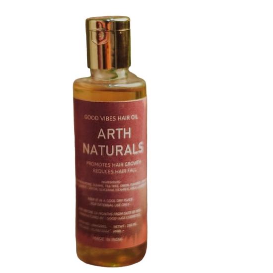 

ARTH NATURALS-МАСЛО ДЛЯ ВОЛОС GOOD VIBES-УМЕНЬШАЕТ ВЫПАДЕНИЕ ВОЛОС-СТИМУЛИРУЕТ РОСТ ВОЛОС-ОРГАНИЧЕСКИЙ -НАТУРАЛЬНЫЙ РУЧНОЙ РАБОТЫ-ПОДХОДИТ ДЛЯ ВЕГАНОВ-НЕТТО ВЕС- 100 мл-УНИСЕКС