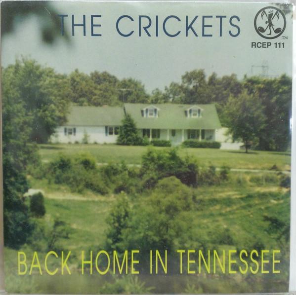 

7inch Record CRICKETS - Back Home In Tennessee RCEP111 ROLLERCOASTER 1990 UK Rock Used