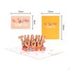 3D Danke Popup Karte Muttertag Geschenk Dekor machen diesen Vatertag unvergesslich