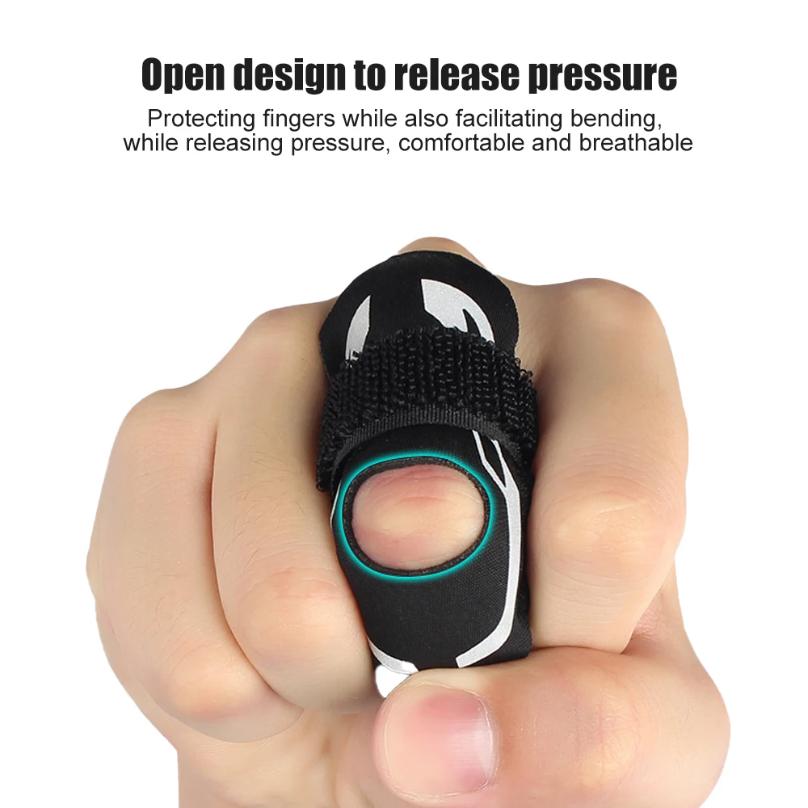 2Pcs Finger Splint Support Trigger Mallet Finger Wraps Adjustable Finger Sleeves Sports Basketball Volleyball Tennis Baseball