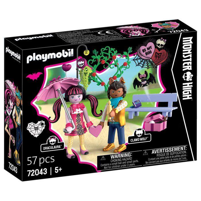 Playmobil 72043 Monster High : Rendez-vous de la Saint-Valentin