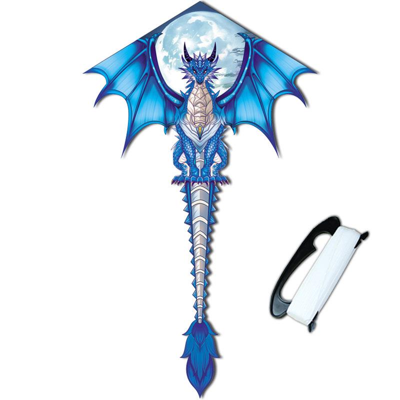 Weifang Long Tail Fire & Ice Dragon Pterodactyl Kites - Easy to Fly