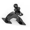 Flexible Plastic Car Phone Bracket Stand 17mm Universal Ball Head With Auto Adhesive Base Full Rotation Dashboard Holder