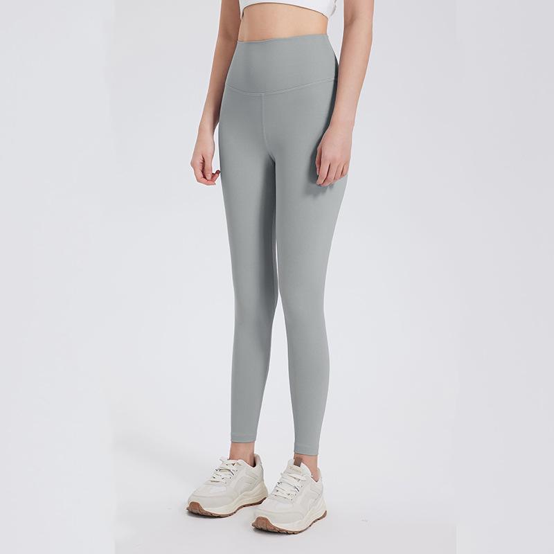 

Брюки для йоги с высокой талией и эффектом пуш-ап - Спортивные леггинсы персикового цвета XXL, Size 10, 130-140 lbs