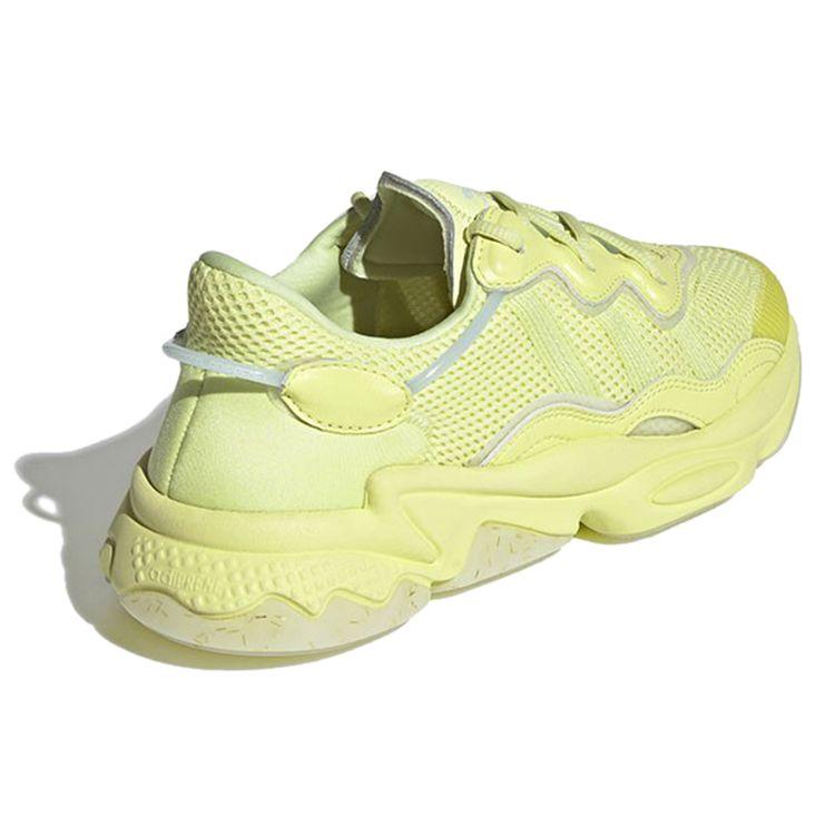 Adidas Originals Ozweego Mesh Fabric Leather Classic Sport Bold Eye-Catching Slip-Resistant Durable Low-Top Lifestyle Casual Shoes GY5405
