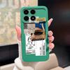 For Xiaomi Poco F8 Pro Ultra Cases Pretty Sweet Girls Liquid Silicone Full Protective Bumper Cover For Poco F8Pro F8Ultra Fundas