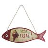 Unique Summer Hanging Sign Stylish Mediterranean Style Decorative Wall-mounted  Plate Ornament