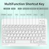 Pink Magnetic Bluetooth Keyboard Case for iPad 10th Gen 10.9 Inch 2020 iPad 11 A16 Protective Cover