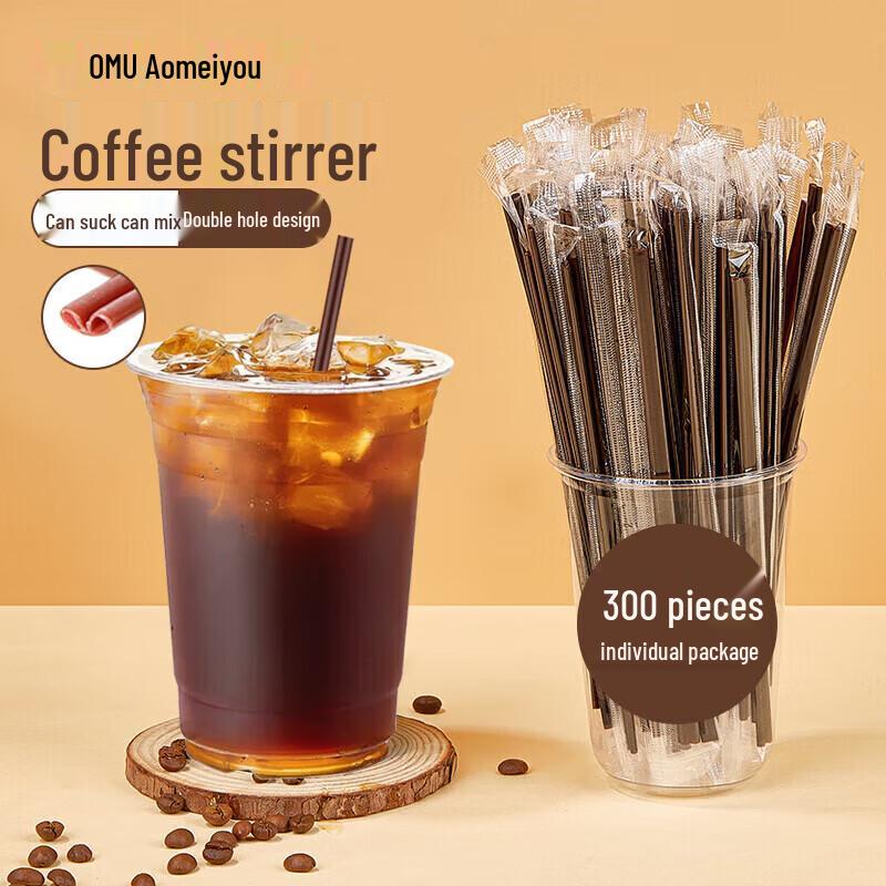 Disposable Coffee Stirrers & Straws