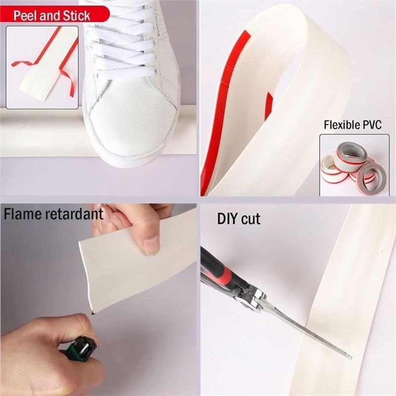 PVC Aufputz Selbstklebend Kabelkanal Boden Trittschutz Abdeckung Dekorative Oberfläche Freiliegende Leitung