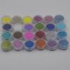MNFT 24 Bottles 24 Color Glittering Powder For Fly Tying Materials Fly Fishing Nymph Skin Sparkling Flashing Powder Glitter
