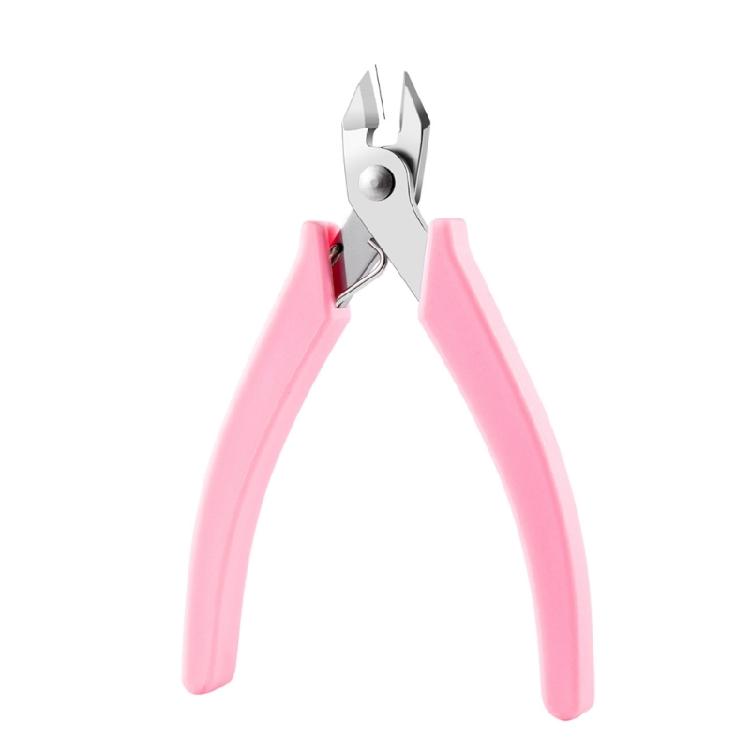 

Nail Rhinestones Decorations Picker Clipper Cutter Jewelry Removal Chain Scissor рожевий