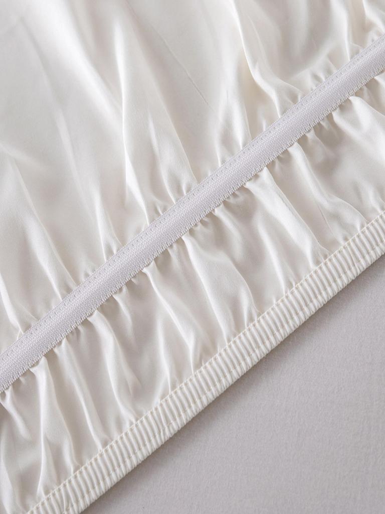 Elastic Solid Color European and American Style Bed Skirt