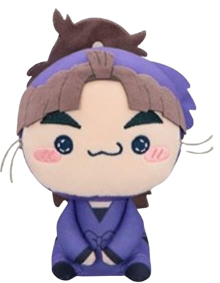 Nintama Rantaro the Movie: Dokutake Ninja Corps' Strongest Strategist Mochipiko Plush Toy, 6th Edition, Approx. 15cm, Single Item: Yazaemon Takeya