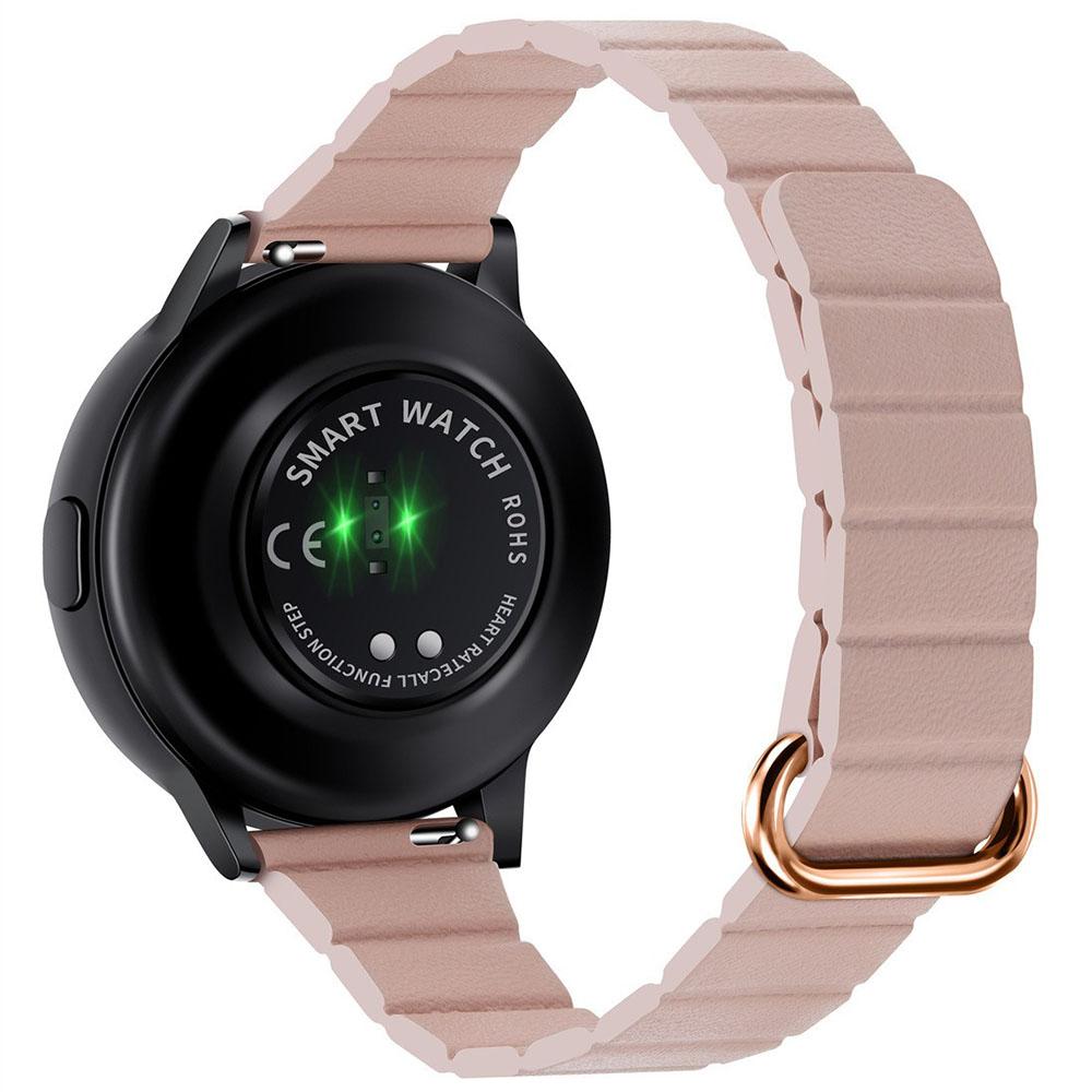 22mm Slim Magnetic Strap for Huawei Watch GT 6/5/5 Pro/4 46mm Microfiber Leather Watch Band Reverse Buckle Design