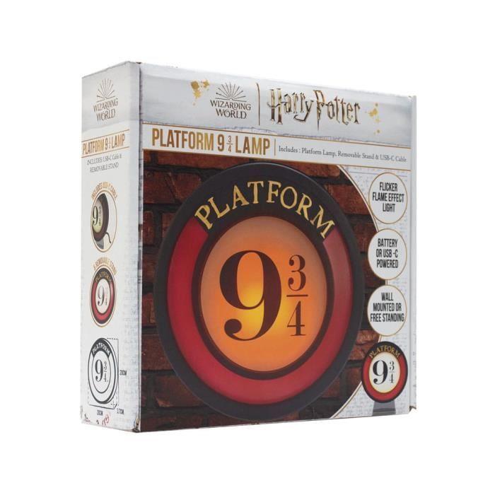 Lampe d'ambiance harry potter platform 9 3/4 20 cm - blue sky studios