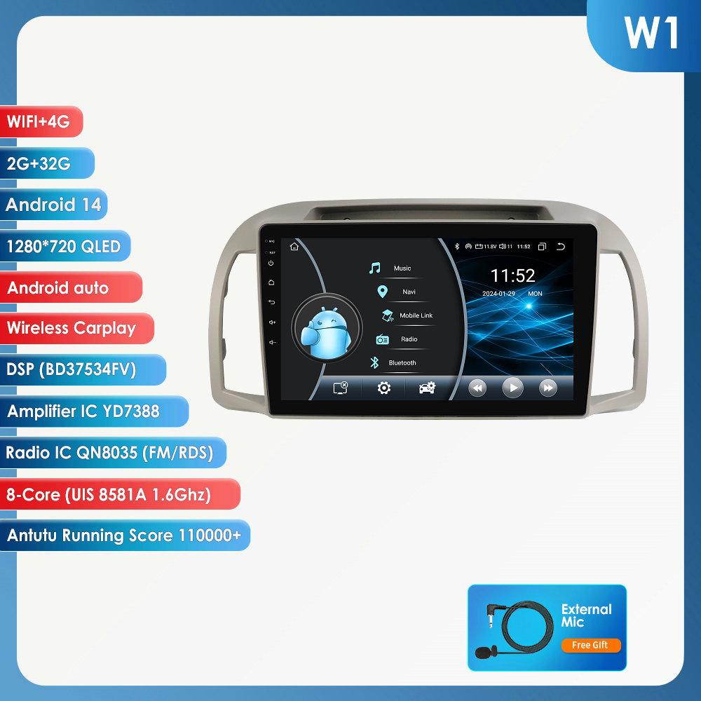 Hizpo Snapdragon Autoradio AI Carplay Android Car Radio for Nissan March Micra K12 2002 -2010 Navigation Auto GPS Head Unit Stereo 5G WIFI Multimedia