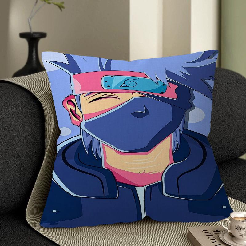 Hatake Kakashi Kuddfodral Tecknad Gåva Kuddfodral Sovrum Hem Soffa Stol Säte Dekor Kuddfodral