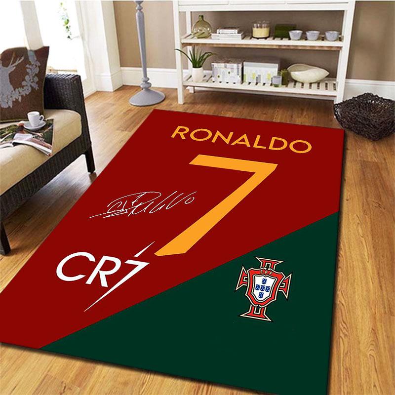 CR7 Cristiano Ronaldo Carpet Rug for Living Room Bedroom Home Sofa Decoration,Kids play Non-slip Floor Mat