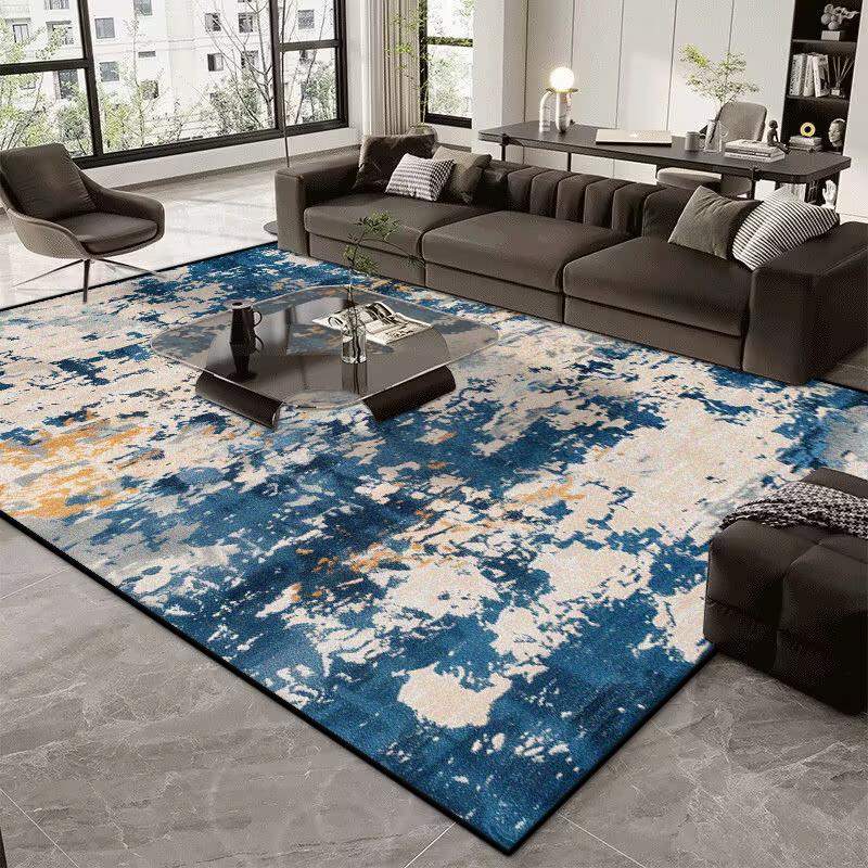 Modern Decorative Flannel Carpet Living Room Decoration Luxury Nordic Decor Home Large Area Mat Washable Bedroom Rug Office