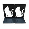Tree Shadow Skull Metal Bookends - Student Reading Supplies, Retro Hollow Design