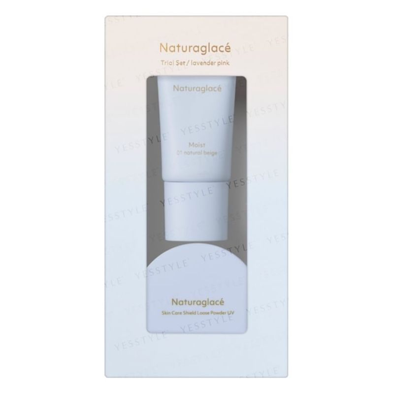 naturaglace - Make-up Cream Moist & Loose Powder SPF50+ PA+++ Trial Set