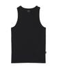 Avirex Official Tank Top Daily Rib Tank Top 009 Black (Antibacterial, Anti-odor) 6143507, XL,