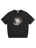 BBC EARTH Graphic Woven Round T-Shirt_Black