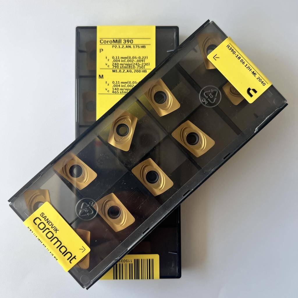 SANDVIK / R390-180612H-ML 2040 / Original Swedish hard alloy blade 10 Pcs