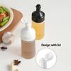 250Ml Kitchen Squeeze Seasoning Bottle With Rack Leak-Proof Condiment Empty Bottles