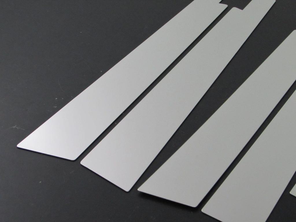 BRIGHTZ Finish Stainless Steel Plated Pillar Panels for Toyota Crown Majesta Ultra-Mirror (6-Piece Set) UZS186/UZS187 (PIL-SIL-337) (Part Number
