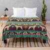 Boho Dogs | Lagotto Romagnolo Sunset Throw Blanket