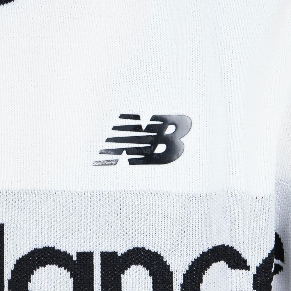 New Balance Golf Crew Neck Sweater Logo x Black 1 (Stretch, Jacquard) / Women's / 012-4270502 030_White [M]