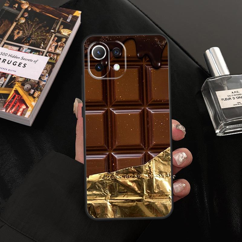 Chocolate Bar Case For Xiaomi 13 14 15 Ultra 11T 12T 13T 14T Pro POCO X7 Pro X3 X5 X6 F5 F6 M6 Pro Cover