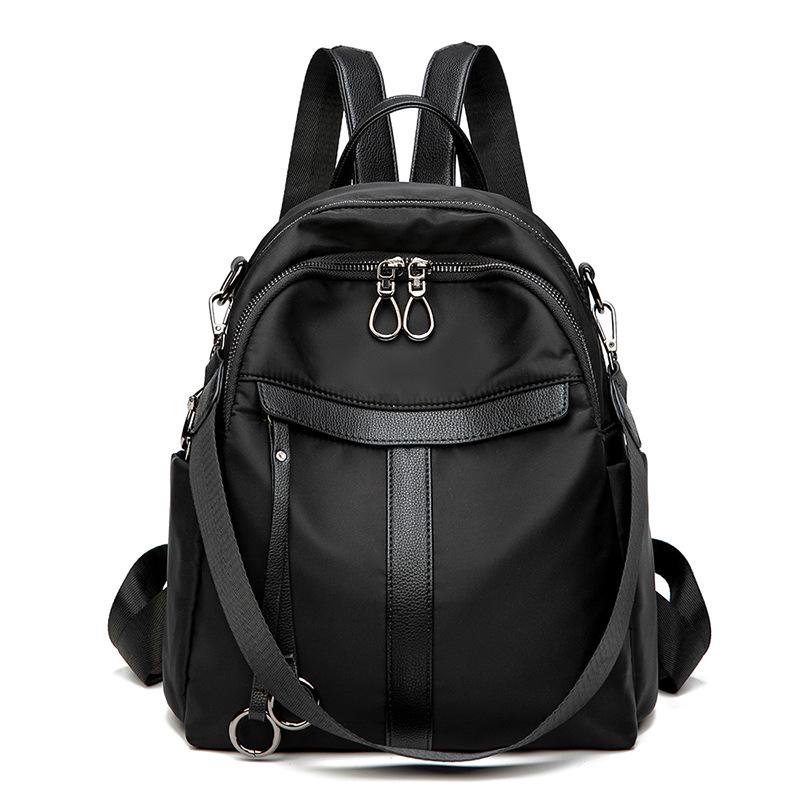 Diebstahlsicherer kleiner Rucksack Frühling Einfacher Oxford-Stoff Rucksack Damen Große Kapazität Mehrzweck-Reisetasche