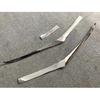 Hot Sale Car Body Bumper Engine ABS Chrome Front Bottom Grid Grill Grille Edge Panel 3pcs For Volvo XC60 2018