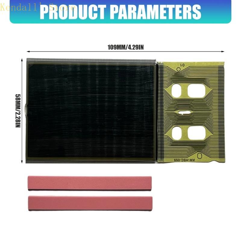 3XUB Automotive Accessory for B5 Dashboard LCD Display Screen Instrument Cluster Repair Easy Installation