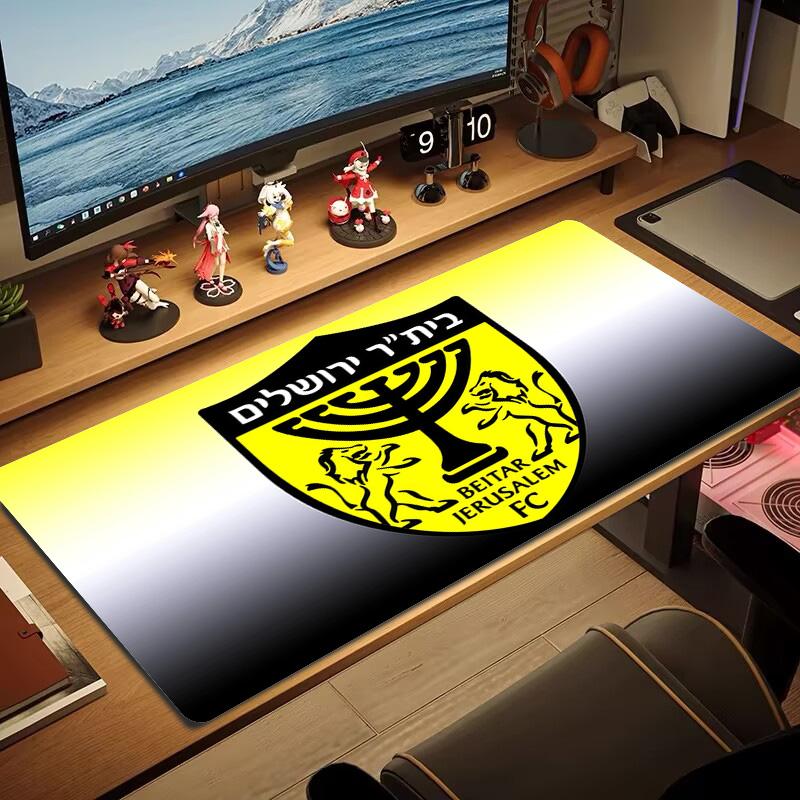 Beitar Jerusalem Football Club2 Print Cushion Non-slip Laptop Tablet Big Mousepad XXL Mat Mini PC Playmat With Lock edge