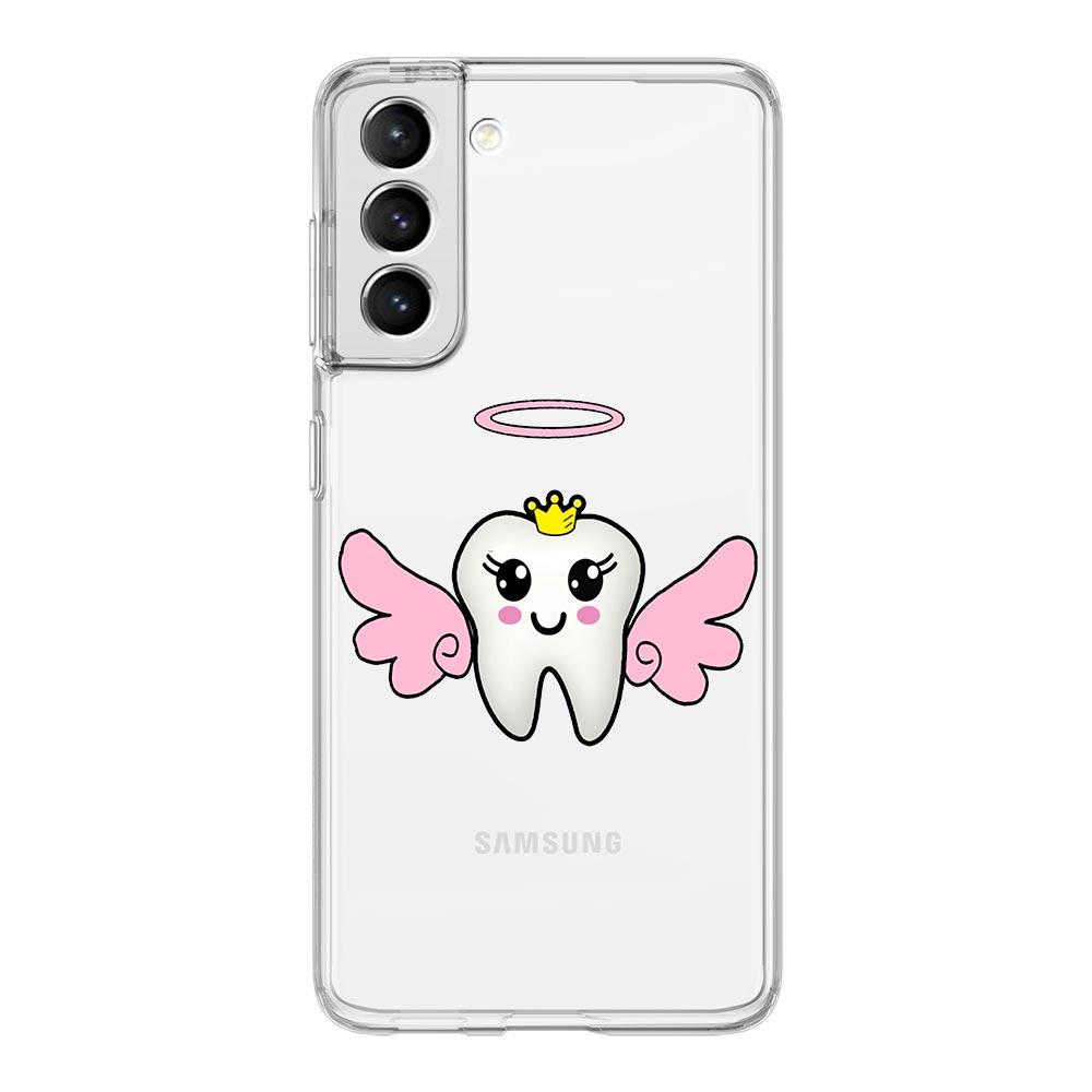 

Dentist Teeth Tooth Cute Phone Case For Samsung Galaxy S22 S20 FE S21 Ultra 5G S10 S10E S9 S8 Plus Note 10 20 Soft Clear Cover Galaxy Note 20