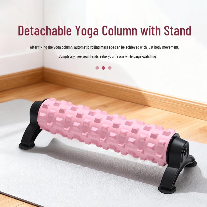 Suction Cup Foam Muscle Relaxation Roller with Wolf Teeth Design for Leg Slimming