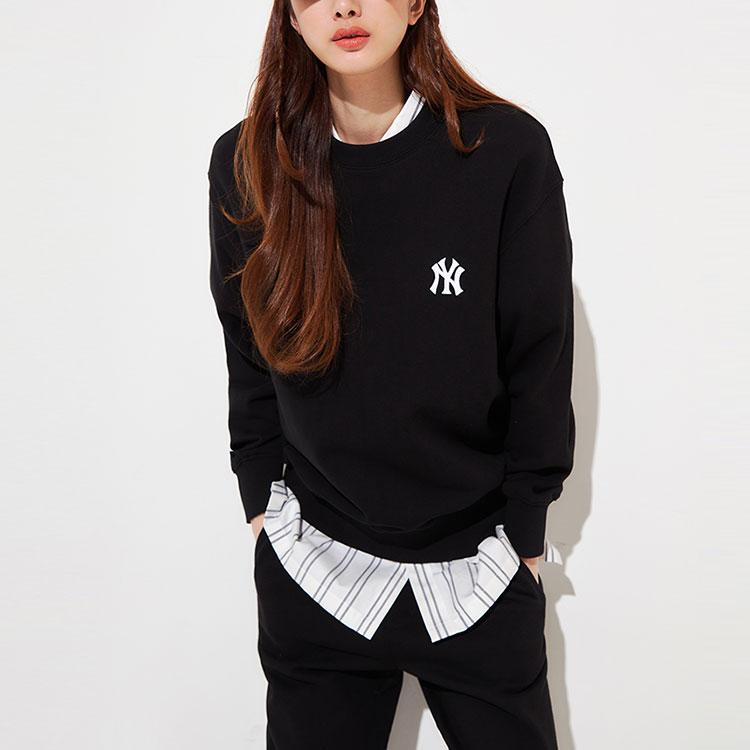 New MLB Sweatshirts Unisex Black 3AMTB0421-50BKS