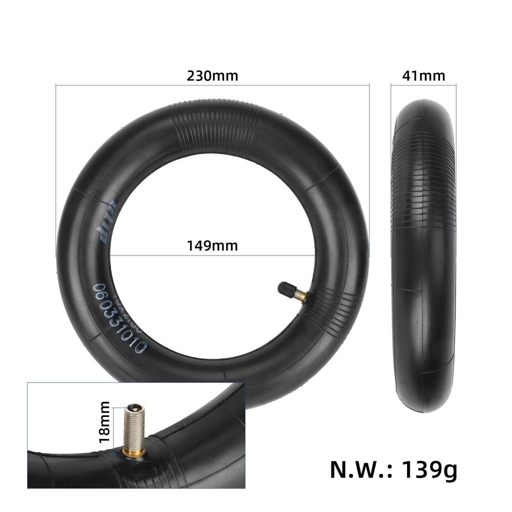 Ulip 10*2.5 verstärkter Schlauch mit geradem Ventil
