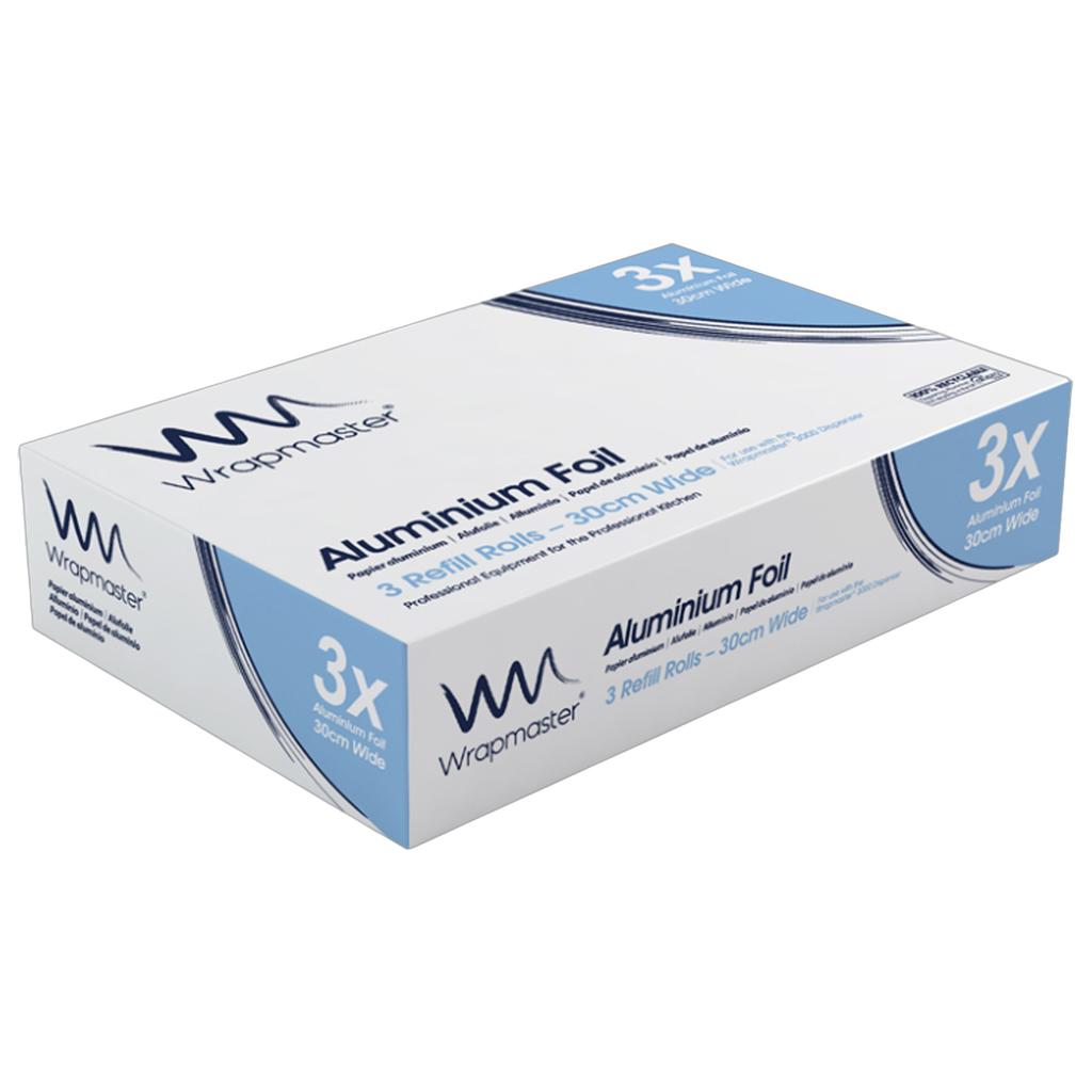 Wrapmaster 1000 Foil Refills 30cm X 30m 3pk