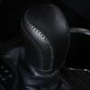Leather Car AT Gear Shift Knob Cover Gear Head Collars for Toyota Camry 70 Corolla 2019 2020 2025 Interior Accessories